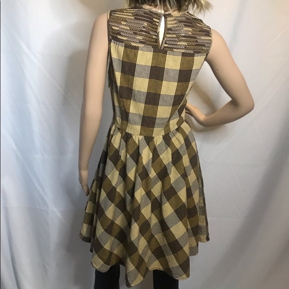 Fossil Madeline Fit & Flare Plaid Dress - Picture 11 of 13